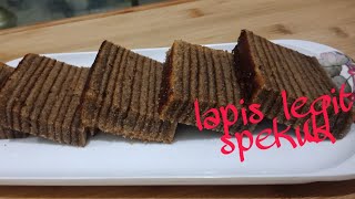 kulinernusantaralapislegit Lapis Legit Spekuk Indonesia Layers Cake [upl. by Glennon732]