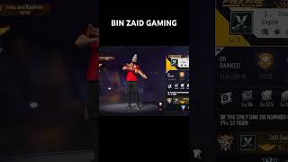 Bin zaid gaming freefireindia shorts [upl. by Ahso257]