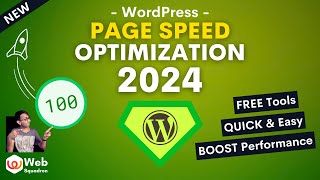 How to Boost WordPress Page Speed Optimization 2024  Elementor and Non Elementor Sites  Free Tools [upl. by Aimit]