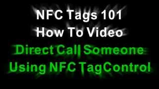 NFC Tags 101 How To NFC Tag to Direct Call  Dial Someone on Tap [upl. by Einaffit]