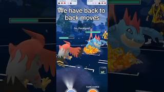 Talonflame cooked all mons in gbl alolanweezing talonflame dunsparce pokemongo [upl. by Nnyleitak223]