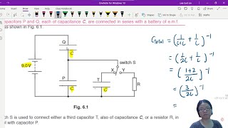 192c ON17 P41 Q6 Maze of Capacitors  A2 Capacitance  Cambridge A Level Physics [upl. by Eisac170]