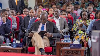 SEE WHAT HAPPENED AT AIC MILIMANI AND WHAT PRESIDENT RUTO SAID INDIRECTLY OVER GACHAGUA IMPEACHMENT [upl. by Nolyarb835]