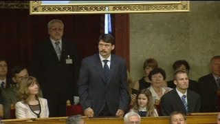 Janos Ader neuer ungarischer Präsident [upl. by Searcy]