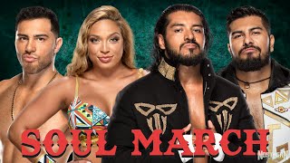 WWE Legado Del Fantasma  quotSoul Marchquot [upl. by Jonie]