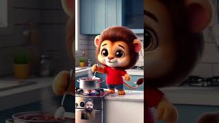 Cartoon entertainment trending animation baby lion animals story shorts youtube [upl. by Bord]