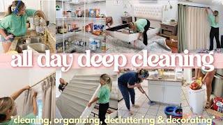 DEEP CLEANING AND DECLUTTERING MY HOUSE 2024  summer deep clean with me  cleaning motivation [upl. by Liborio]