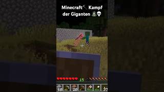 Minecraft⛏️Kampf der Giganten shorts minecraft gaming comedy funny youtube trends clips [upl. by Aday]