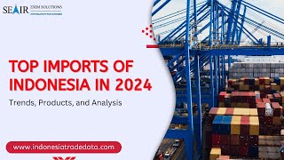 Top Imports of Indonesia in 2024 Trends Products and Analysis [upl. by Elohcim]