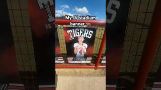 My JV Football Stadium Banner shorts football stadium banner [upl. by Getter]