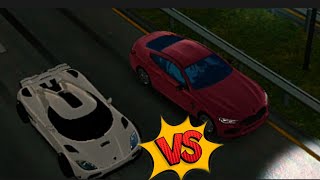 BMW M9 VS KOENIGSEGG CCGT XR  CAR PARKING carparkingmultiplayer shortvideo [upl. by Supat]