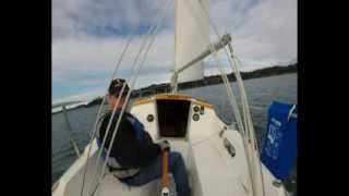 Sailing Yaquina Bay Newport Oregon [upl. by Thoer]