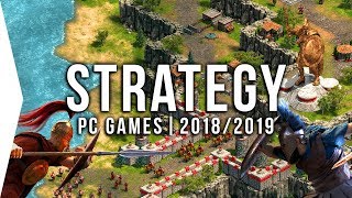 30 Upcoming PC Strategy Games in 2018 amp 2019 ► RTS 4X amp Tactics [upl. by Kilmarx]