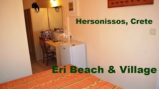 Hotel Eri Beach amp Village Hersonissos Crete OVERVIEW inside [upl. by Cutty375]