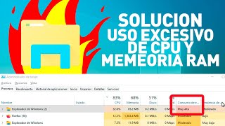 Uso excesivo de energia en el explorador de archivos  SOLUCION Windows 10  11 [upl. by Kellby]