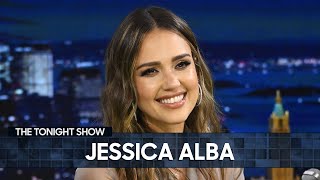 Jessica Alba Talks Empowering Women with Her Trigger Warning Action Movie  The Tonight Show [upl. by Neetsyrk]