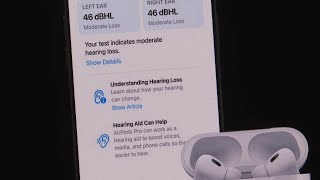 I hear you New AirPods feature could help those with mild to moderate hearing loss [upl. by Matejka]