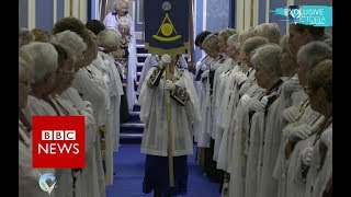 The secret world of female Freemasons  BBC News [upl. by Tertias]