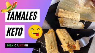 TAMALES KETO MEJOR Receta Mexicana Para Chuparse los Dedos  Bajos en Carbohidratos Super Deliciosos [upl. by Siuqramed]