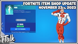 INVINCIBLE COLLAB TOMORROW Fortnite Item Shop November 23rd 2023 Fortnite Battle Royale [upl. by Rehm]