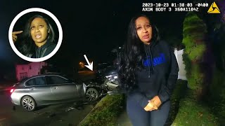 Drunk Arrogant Woman Causes Major Accident Before Her Arrest [upl. by Castera]