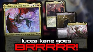 MTG 40K Deck Goes Off  Belakor vs Lucea Kane vs Krikk vs Vishgraz  Magic Online EDH Game Play [upl. by Erej]