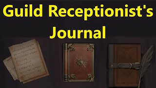 Guild Receptionists Journal  12 Ornate Coin  Throne And Liberty Collection [upl. by Zarger]