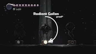 Beating Radiant Galien proof  Hollow Knight [upl. by Aikin717]