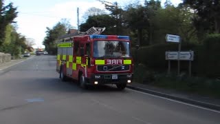 Suffolk Fire amp Rescue Service Long Melford Volvo volumax responding [upl. by Tansey771]