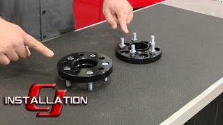 Focus ST Wheel Spacer Hub Centric 20mm Black Pair 20132018 Installation [upl. by Mikkel]