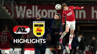 Highlights AZ  Cambuur  Eredivisie [upl. by Dawkins]