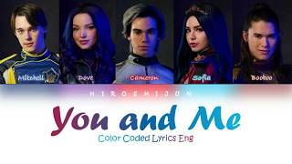 You and Me  From Descendants 2 Color Coded Lyrics Eng [upl. by Lada499]