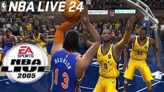 NBA LIVE 05  Game 7 NYK vs IND [upl. by Ajoop]