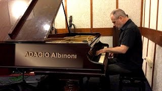 ADAGIO ALBINONI Haim Shapira piano [upl. by Limak]