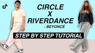 Circle x Riverdance EASY DANCE TUTORIAL Beginner Friendly [upl. by Ennaillij]