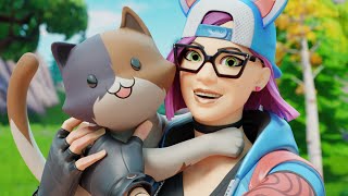 Kit Meets His Mom Fortnite Animation [upl. by Nylesoy605]