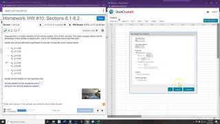 Hypothesis Test of Proportion Using StatCrunch [upl. by Garner]