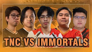 TNC PREDATOR vs THE IMMORTALS  CAST BY CHIEF ARMEL AND GABBI  ELITE LEAGUE OPEN QUALIFIERS 1 [upl. by Sibbie]