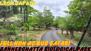 BANNERGHATTA NATIONAL PARK FULL SAFARI RIDE  BEAR SAFARI  LION SAFARI [upl. by Eldwin30]