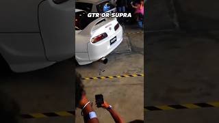 GTR vs Supra The Ultimate Battle for Car Supremacy Which One Reigns Supreme 🤔 shorts [upl. by Hirai270]