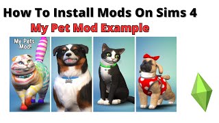 How To Install My Pets Mod For Sims 4  2023 [upl. by Ramak]