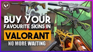 How to buy to buy your favourite skins in VALORANT easily  Riot confirmed [upl. by Cormier427]