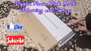 Dyson V12 Floor Dok Unboxing and Setup dyson [upl. by Anaylil636]