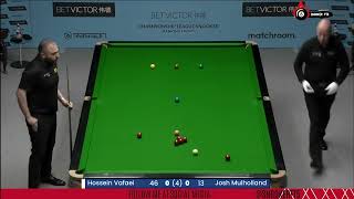 Hossein Vafaei vs Josh Mulholland Full Match Highlights  BetVictor Championship League Snooker 2024 [upl. by Suu]