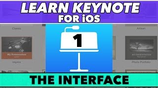 Keynote for iOS Tutorial 1  The Interface Explained [upl. by Carrick163]