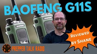 BAOFENG G11S GMRS Hand Held Radio  Shanes Reviews [upl. by Nylsirk]