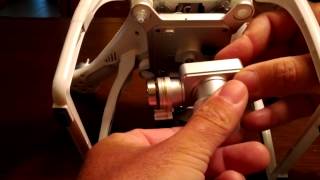 HOWTO Gimbal Clamp installation  DJI Phantom 2 Vision or P3 [upl. by Doss16]