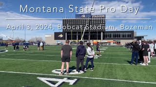 Montana State Bobcats 2024 Pro Day [upl. by Mcclain]