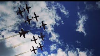 Jet Flyby Compilation 2 airshow aviation jets flyby lowpass military airforce f18 rcaf [upl. by Ahtekahs]