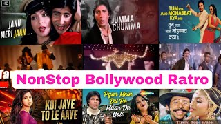 NONSTOP BOLLYWOOD RETRO DANCE PARTY DJ MIX 2024  Part 3  DJ AMIT MUMBAI [upl. by Zolly711]